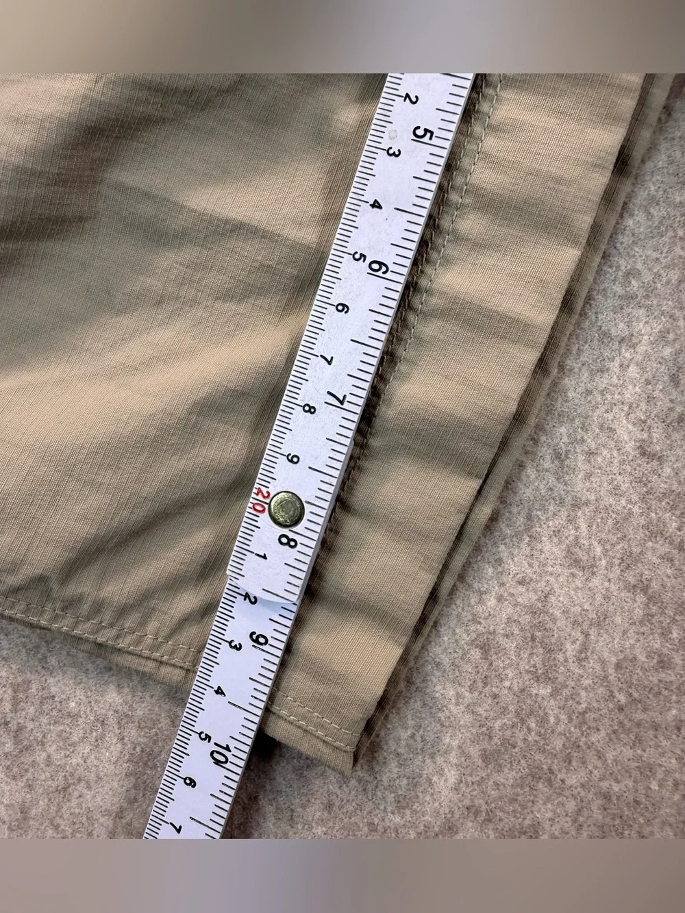 The North Face Men's Tan Ripstop Cargo Utility/Hiking Pants Sz XL IS 34” c.2010